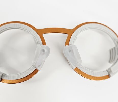 Optical Trail Lens Frame-Aluminum Material GD1108A, Super Lightweight Optometry Frame (PD: 48-70) Five Colors, Pack of Six